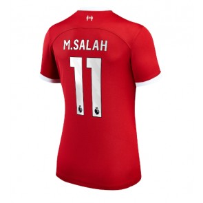 Liverpool Mohamed Salah #11 kläder Kvinnor 2023-24 Hemmatröja Kortärmad
